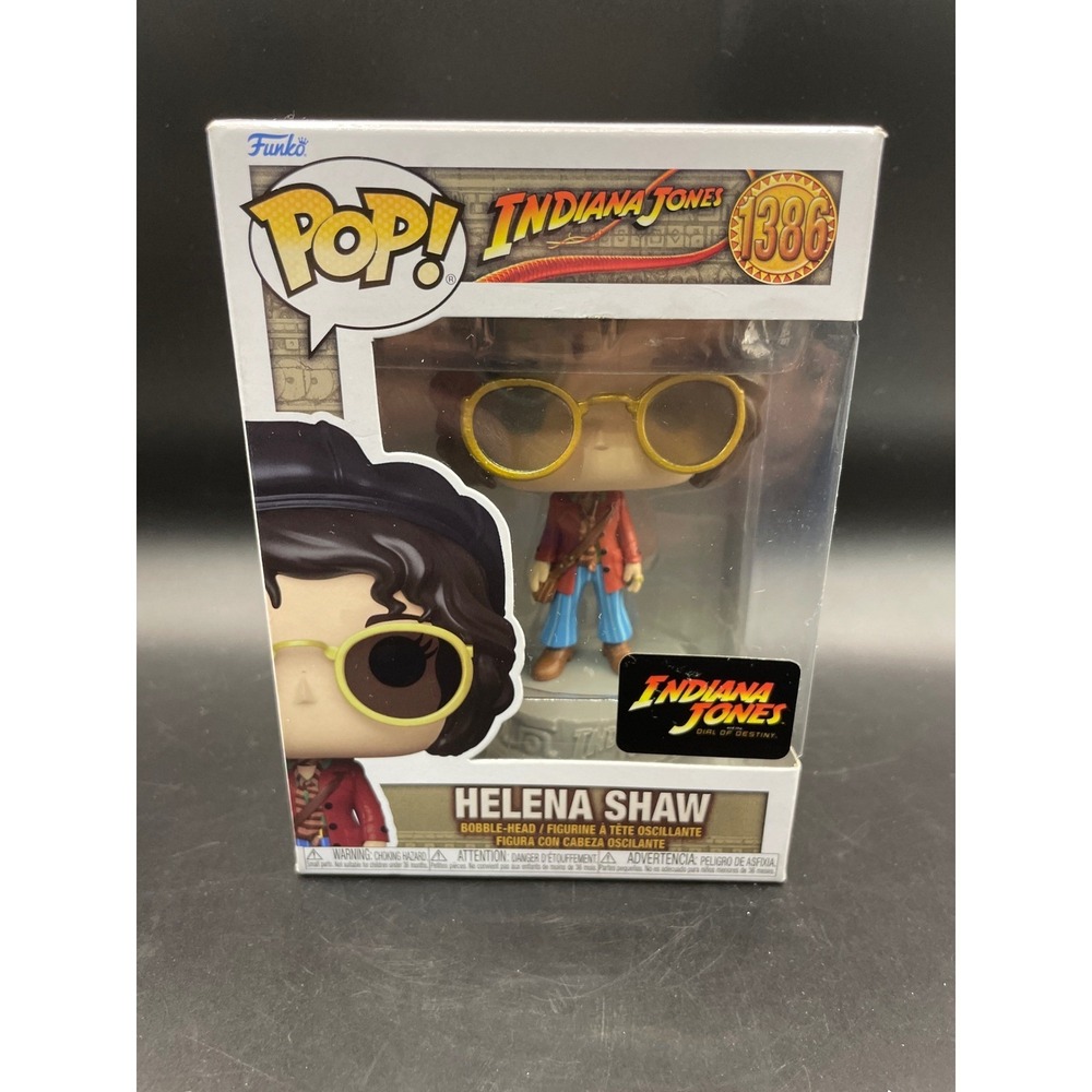 Funko Pop Indiana Jones Dial of Destiny Helena Shaw 1386 Vinyl Bobble-Head